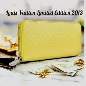 Louis Vuitton Damier Facettes Long Zippy Wallet